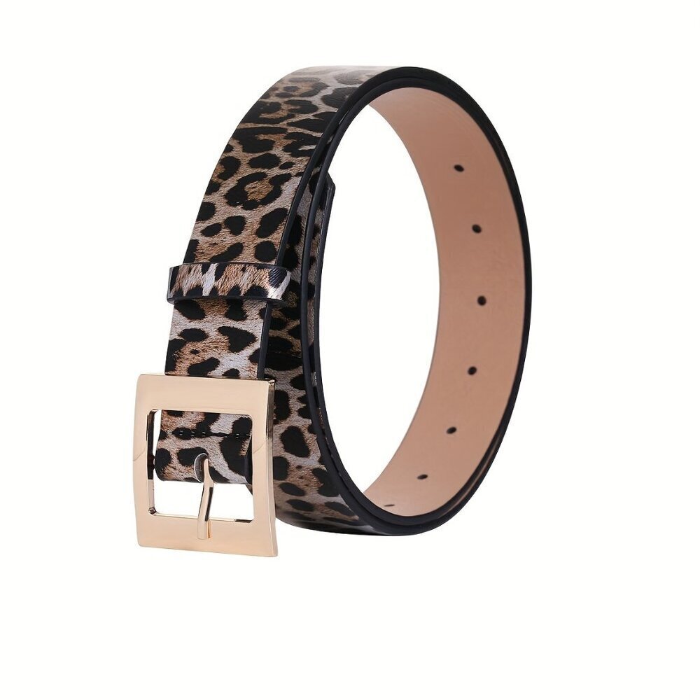 Travel Passions - Vintage Chic Leopard Print Belt - Picture 4 of 6